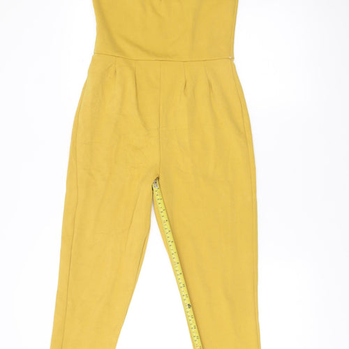 I-X London Women’s Yellow Size 10 Sleeveless Jumpsuit