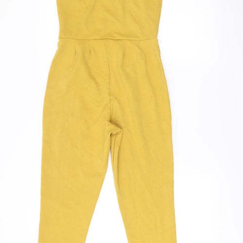 I-X London Women’s Yellow Size 10 Sleeveless Jumpsuit