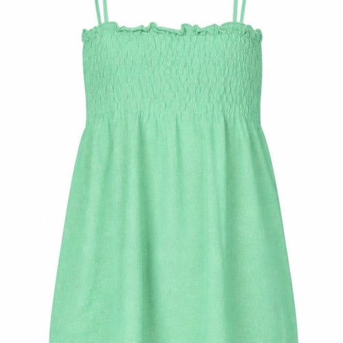 Vila Womens Green L Camisole Tank Top Spaghetti Strap Summer Knit