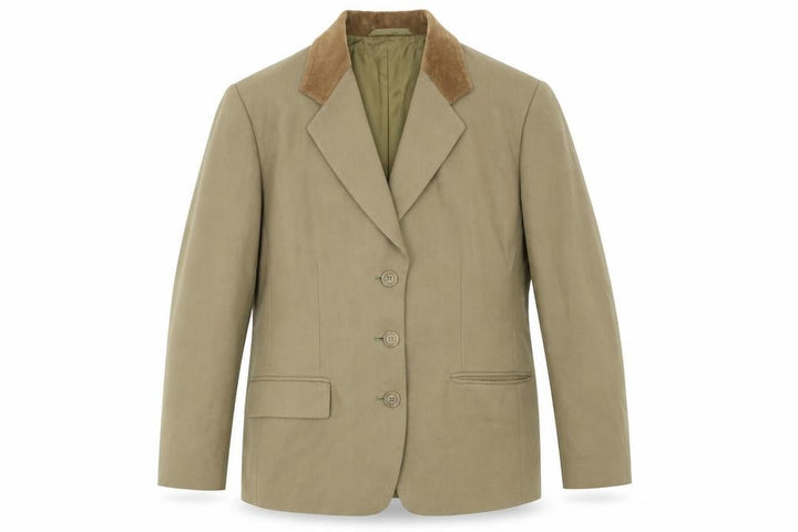 Jaeger Men's Brown Wool Blazer Jacket 3 Button Classic Formal 40R