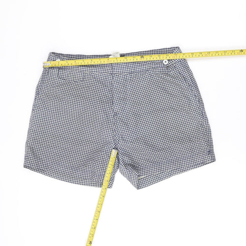 Marks and Spencer Men’s Blue Houndstooth Swim Shorts Size 34 David Gandy