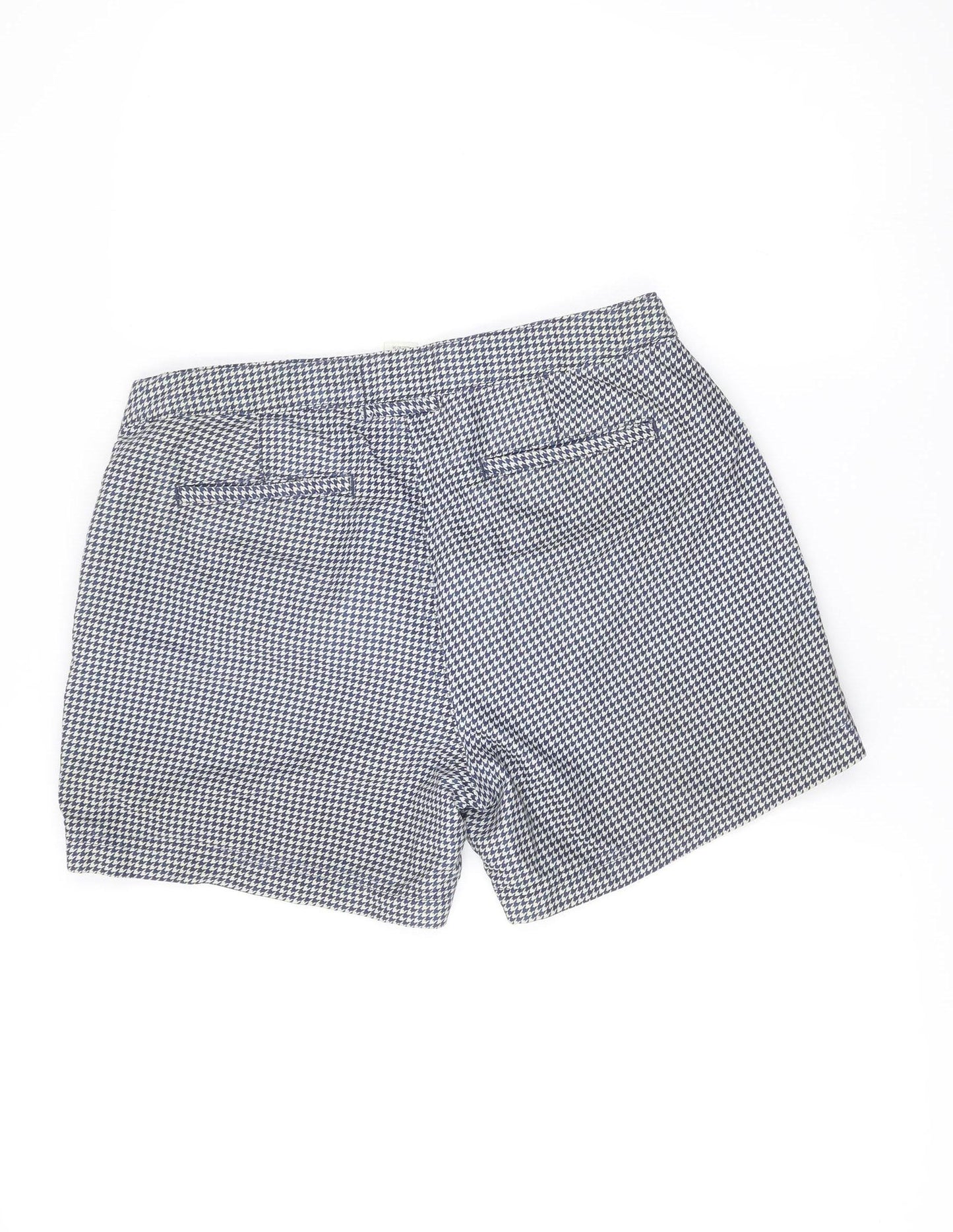 Marks and Spencer Men’s Blue Houndstooth Swim Shorts Size 34 David Gandy