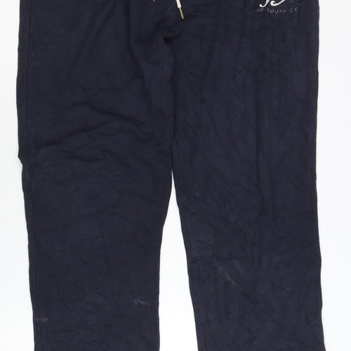 Fatface Womens Blue Size 18 Sweatpants Trousers Cotton Blend