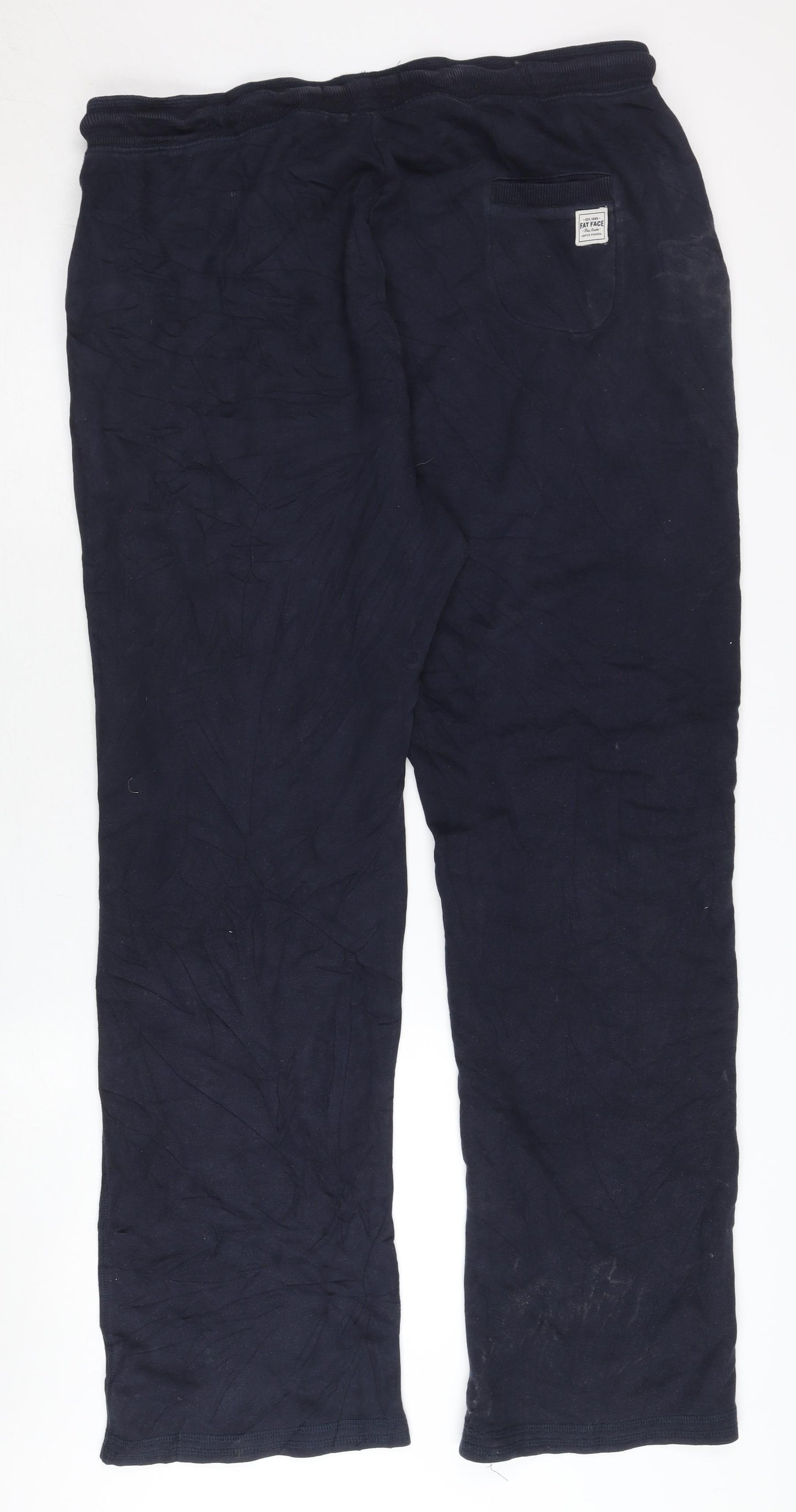 Fatface Womens Blue Size 18 Sweatpants Trousers Cotton Blend