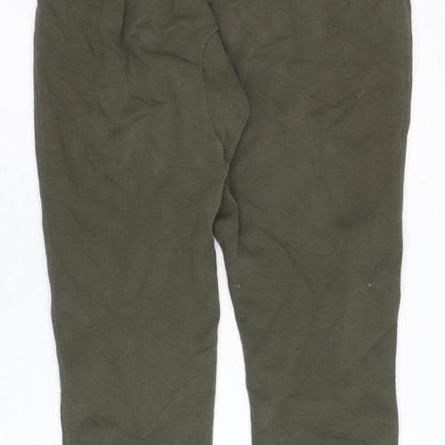 Nike Men’s Green Jogger Trousers L Sportswear Cotton Blend
