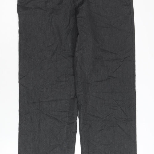 Kenneth Cole Reaction Men’s Black 32x30 Dress Pants Smart Trousers