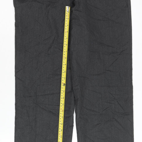 Kenneth Cole Reaction Men’s Black 32x30 Dress Pants Smart Trousers