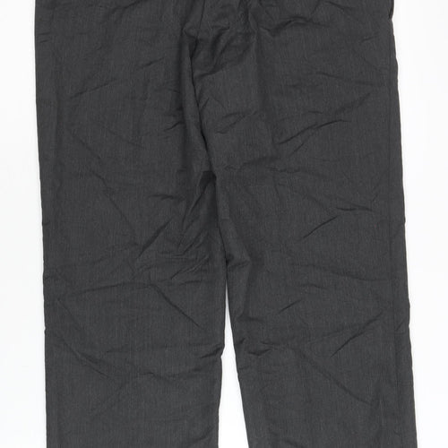 Kenneth Cole Reaction Men’s Black 32x30 Dress Pants Smart Trousers