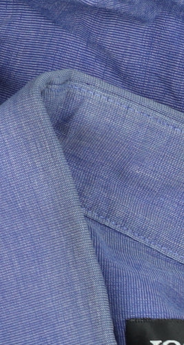 Joseph & Feiss Men’s Blue 18/46cm Point Collar Cotton Dress Shirt