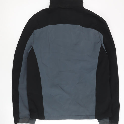 Gap Men’s Black Grey Softshell Jacket Size S Hiking Casual
