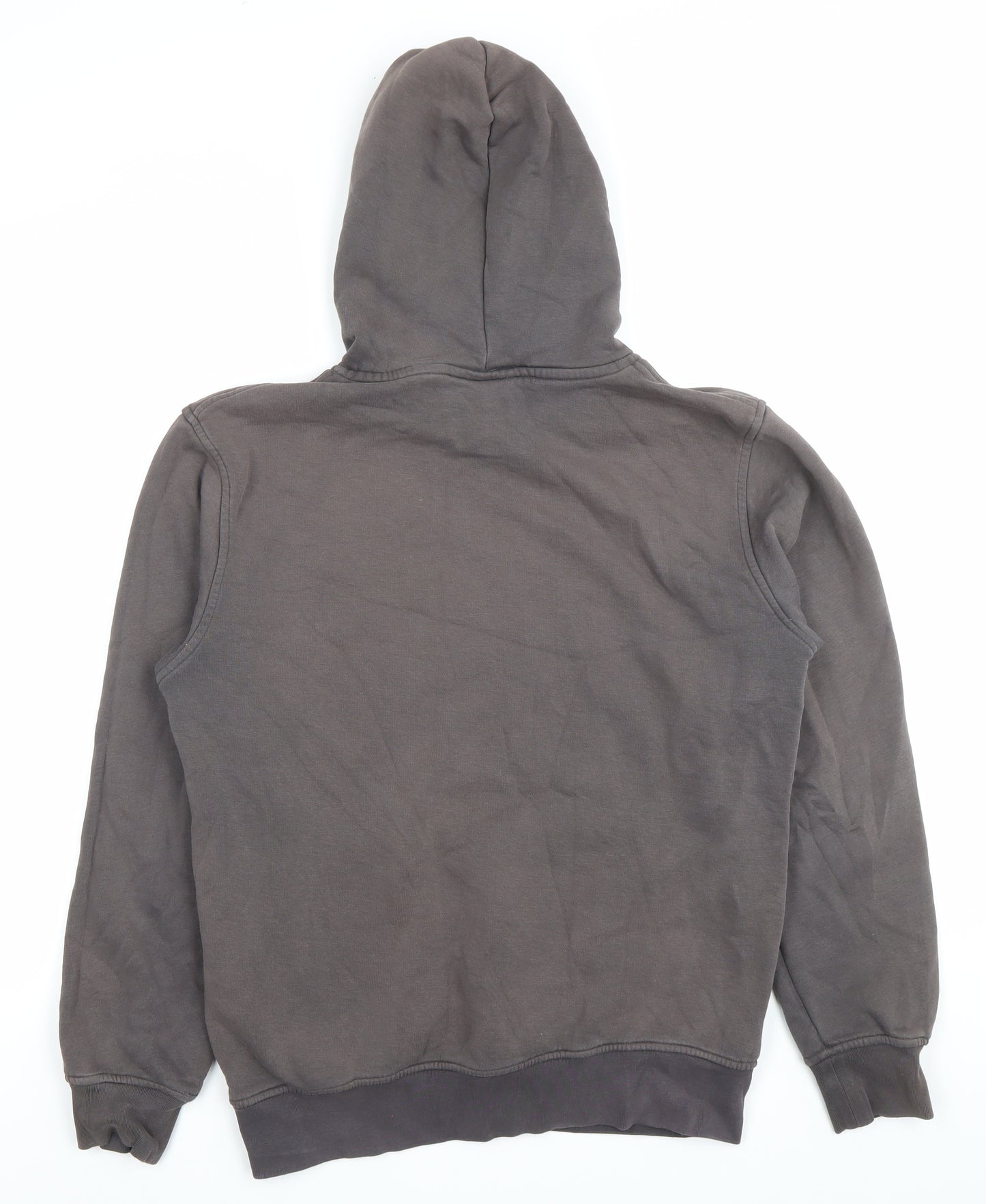 Nicce Men’s Grey Pullover Hoodie Small Logo Fleece Sweatshirt