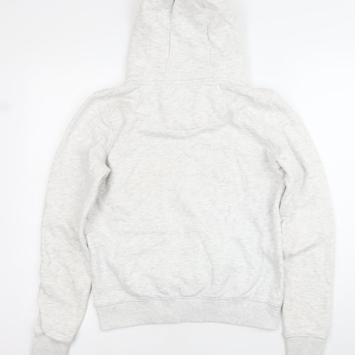 SoulCal & Co Womens Grey Pullover Hoodie UK 10 Regular Fit
