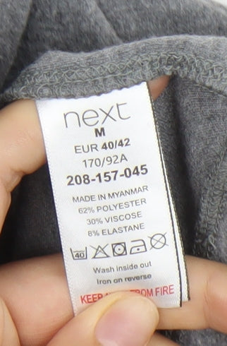 Next Women Grey Cowl Neck Pullover Sweatshirt Size 14