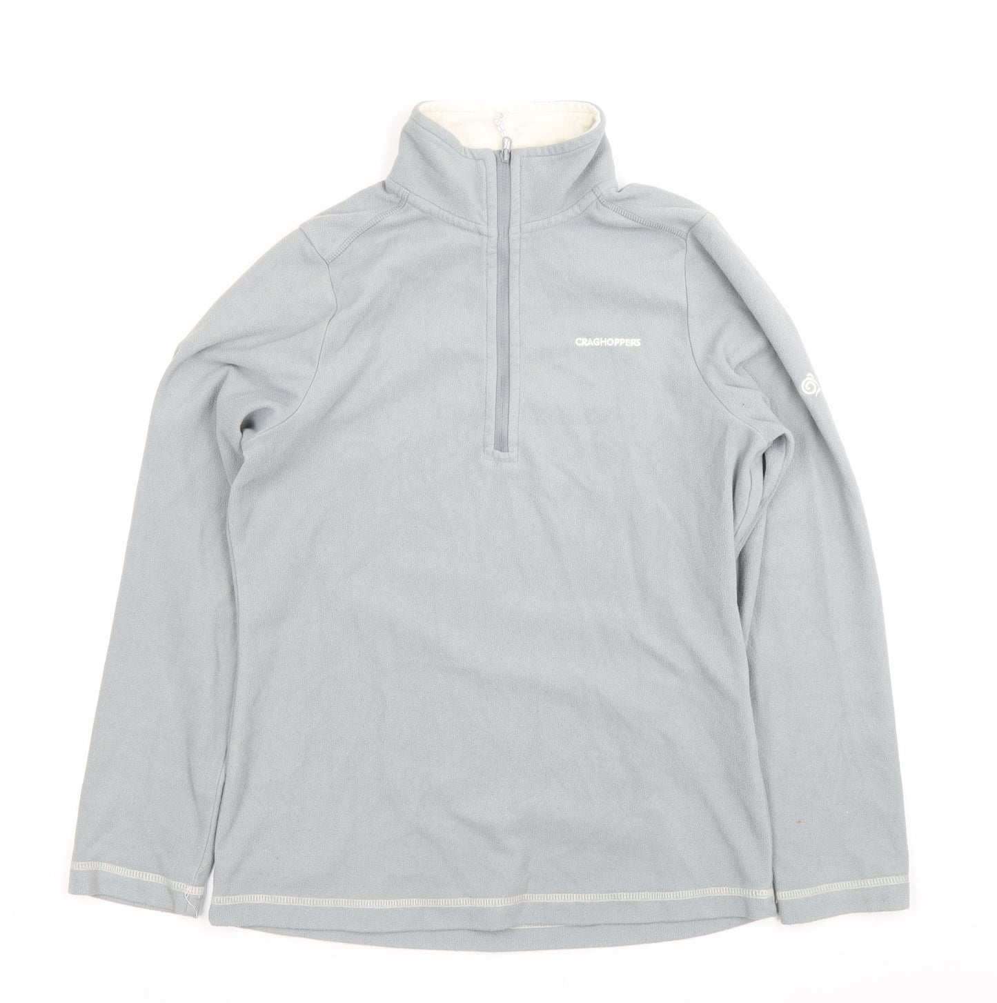 Craghoppers Women Grey XS Fleece Sweatshirt Half Zip Outdoor Hiking