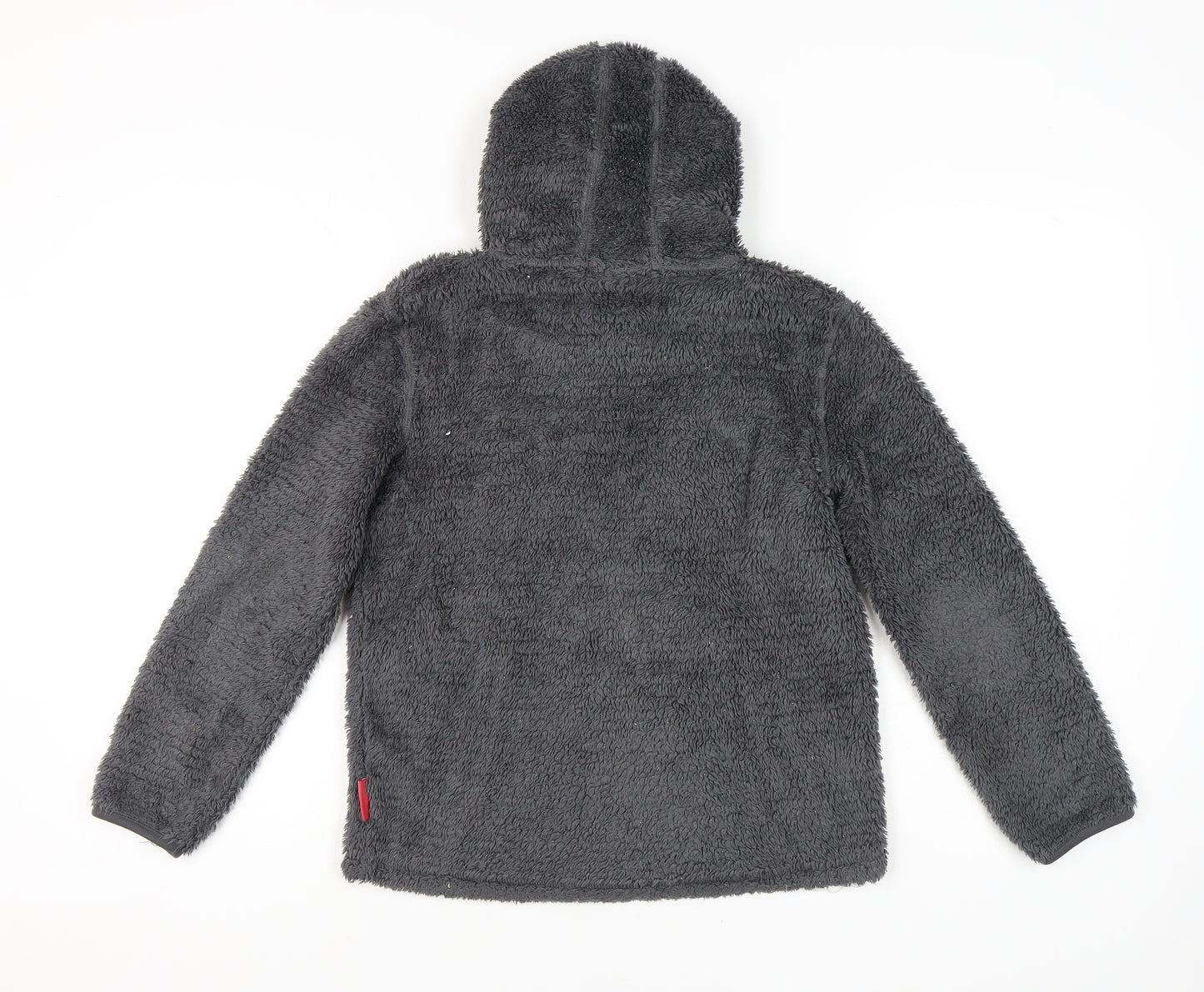 Peter Storm Girls Grey Fleece Hoodie Pullover Age 13 Years Outdoor Casual