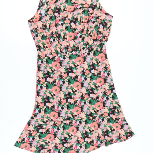 J.Crew Mercantile Women’s Multicoloured Floral Fit & Flare Dress Size 8