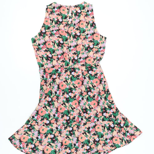 J.Crew Mercantile Women’s Multicoloured Floral Fit & Flare Dress Size 8