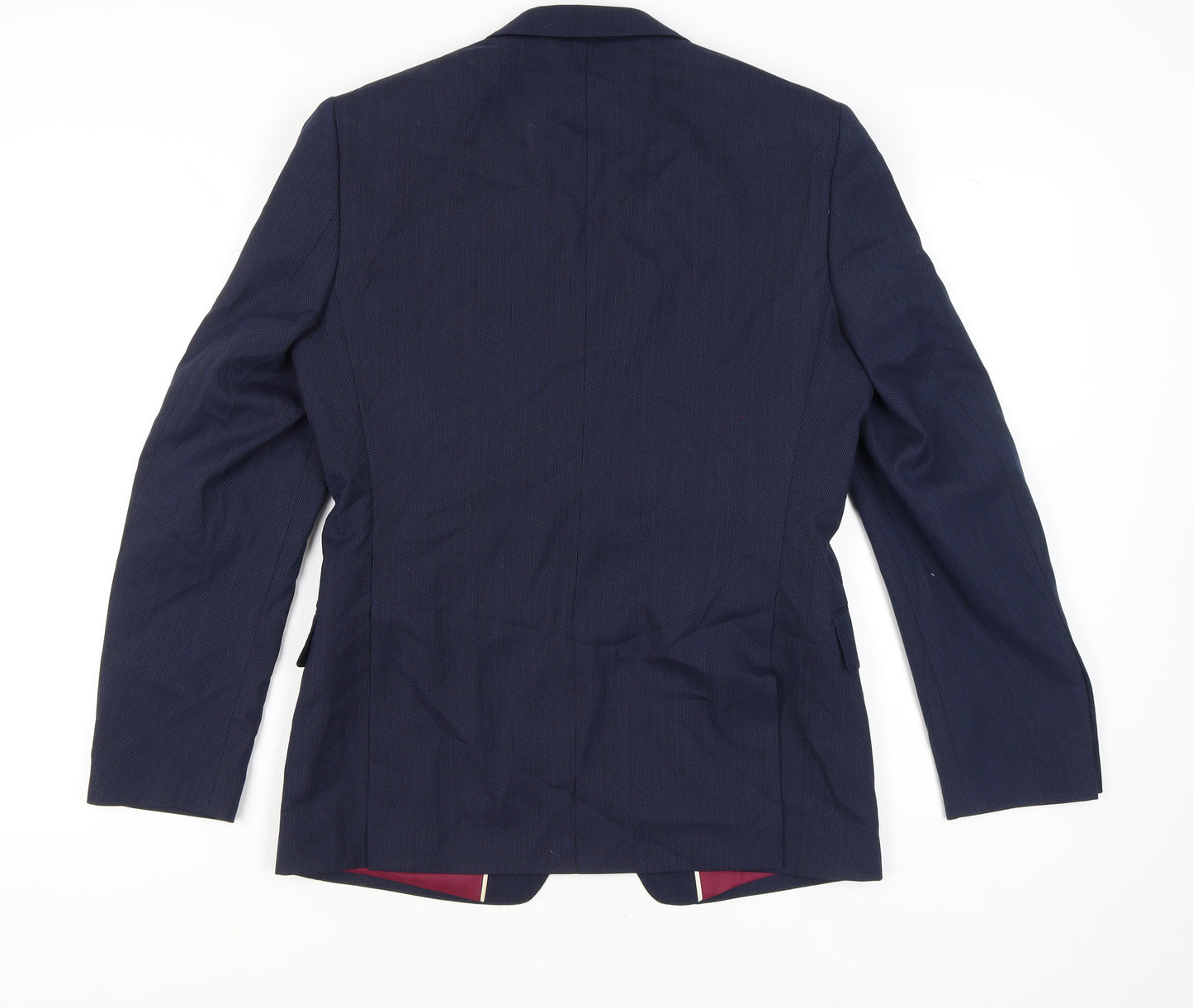 Marks and Spencer Men’s Blue 38R Wool Blend Blazer Jacket