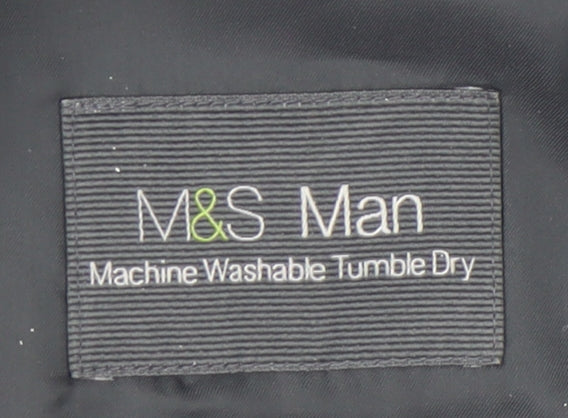 Marks and Spencer Men's Black 36R Blazer Jacket Formal Classic