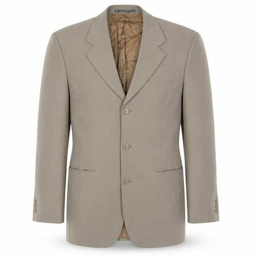 Burton Menswear Men's Beige 38in Blazer Jacket Wool Blend Regular Fit