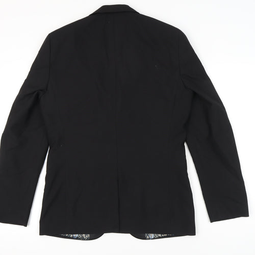 Next Men’s Black 40L Shawl Lapel Tuxedo Jacket Formal Blazer