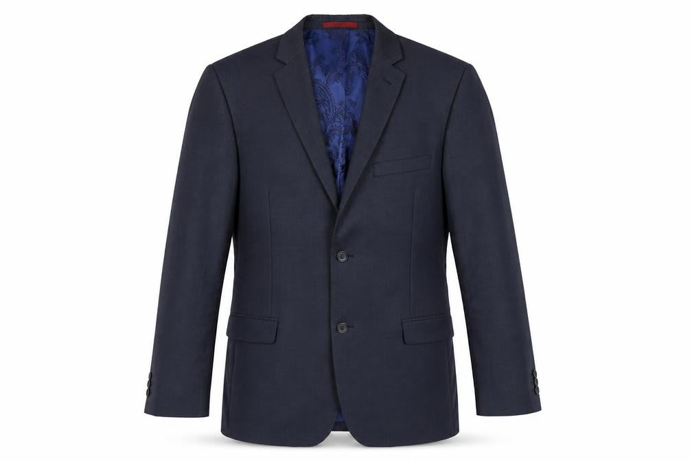 Ted Baker Endurance Men's Blue 40R Wool Suit Jacket Blazer