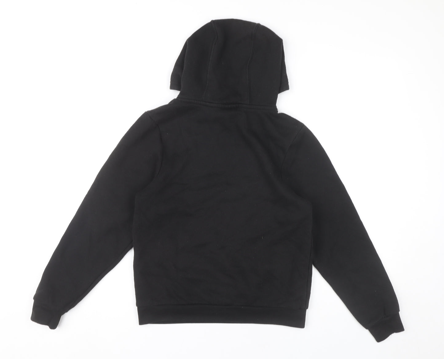 Slazenger Boys Black Pullover Hoodie 13 Years Sports Casual Fleece