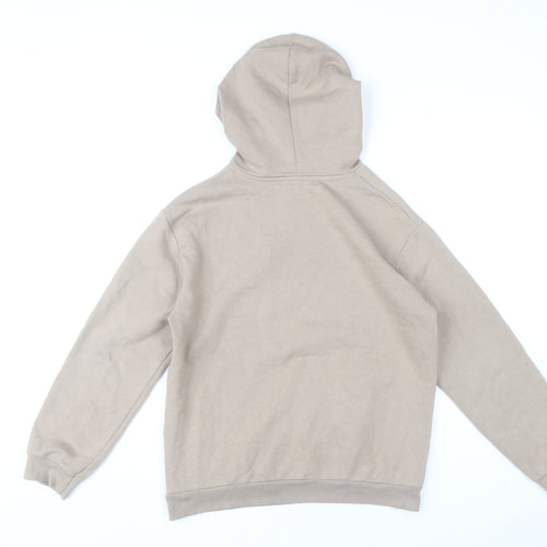 915 Generation Girls Beige Pullover Hoodie Age 12-13 Years Portland Print