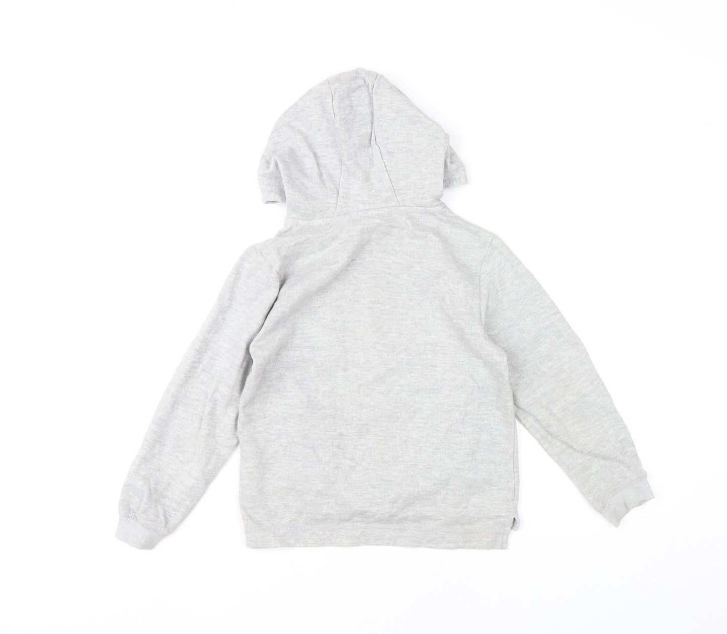 Hullabaloo Boys Grey Pullover Hoodie 7-8 Years NYC Graphic Print Casual