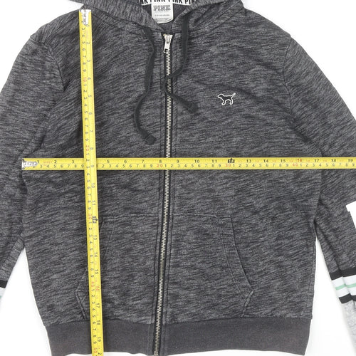 Victoria's Secret PINK Women’s Grey Full Zip Hoodie Size S