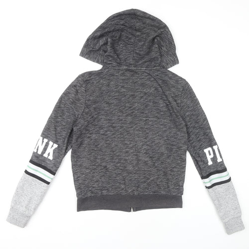 Victoria's Secret PINK Women’s Grey Full Zip Hoodie Size S