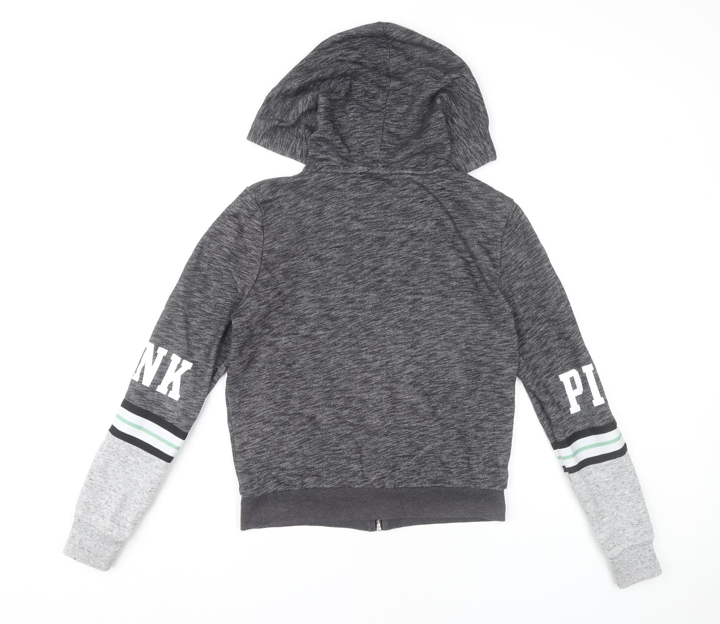 Victoria's Secret PINK Women’s Grey Full Zip Hoodie Size S