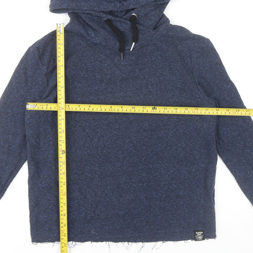 Superdry Women’s Blue XS Pullover Hoodie Lightweight Raglan