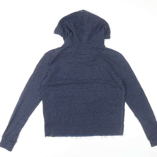 Superdry Women’s Blue XS Pullover Hoodie Lightweight Raglan