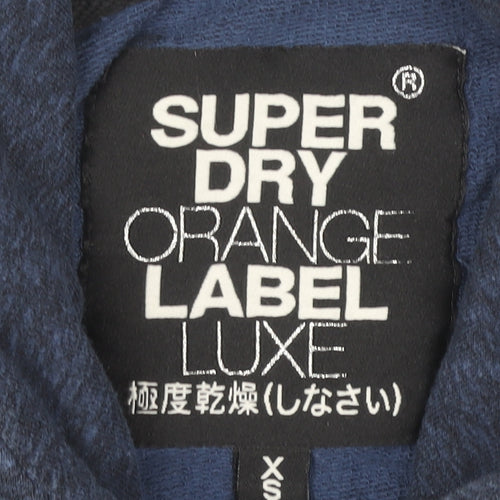 Superdry Women’s Blue XS Pullover Hoodie Lightweight Raglan