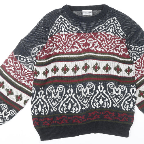 Botany Bay Traders Men's Multicoloured M Fair Isle Knit Jumper