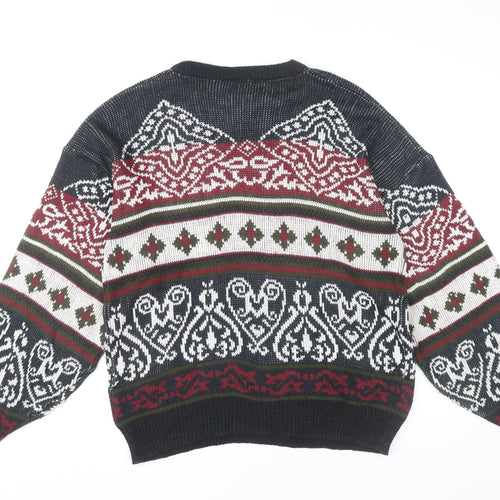 Botany Bay Traders Men's Multicoloured M Fair Isle Knit Jumper
