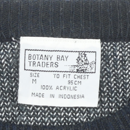 Botany Bay Traders Men's Multicoloured M Fair Isle Knit Jumper