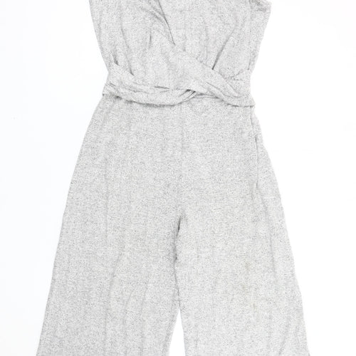 Banana Republic Women’s Grey Sleeveless Knit Jumpsuit Size S