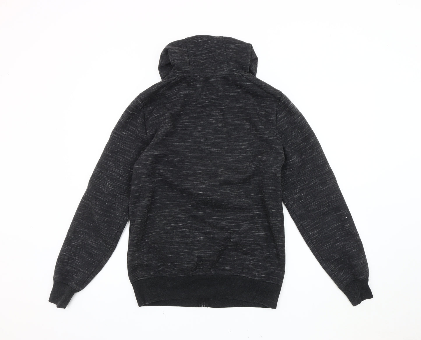 Admiral Mens Black Full Zip Hoodie Size S Regular Fit Gym Training