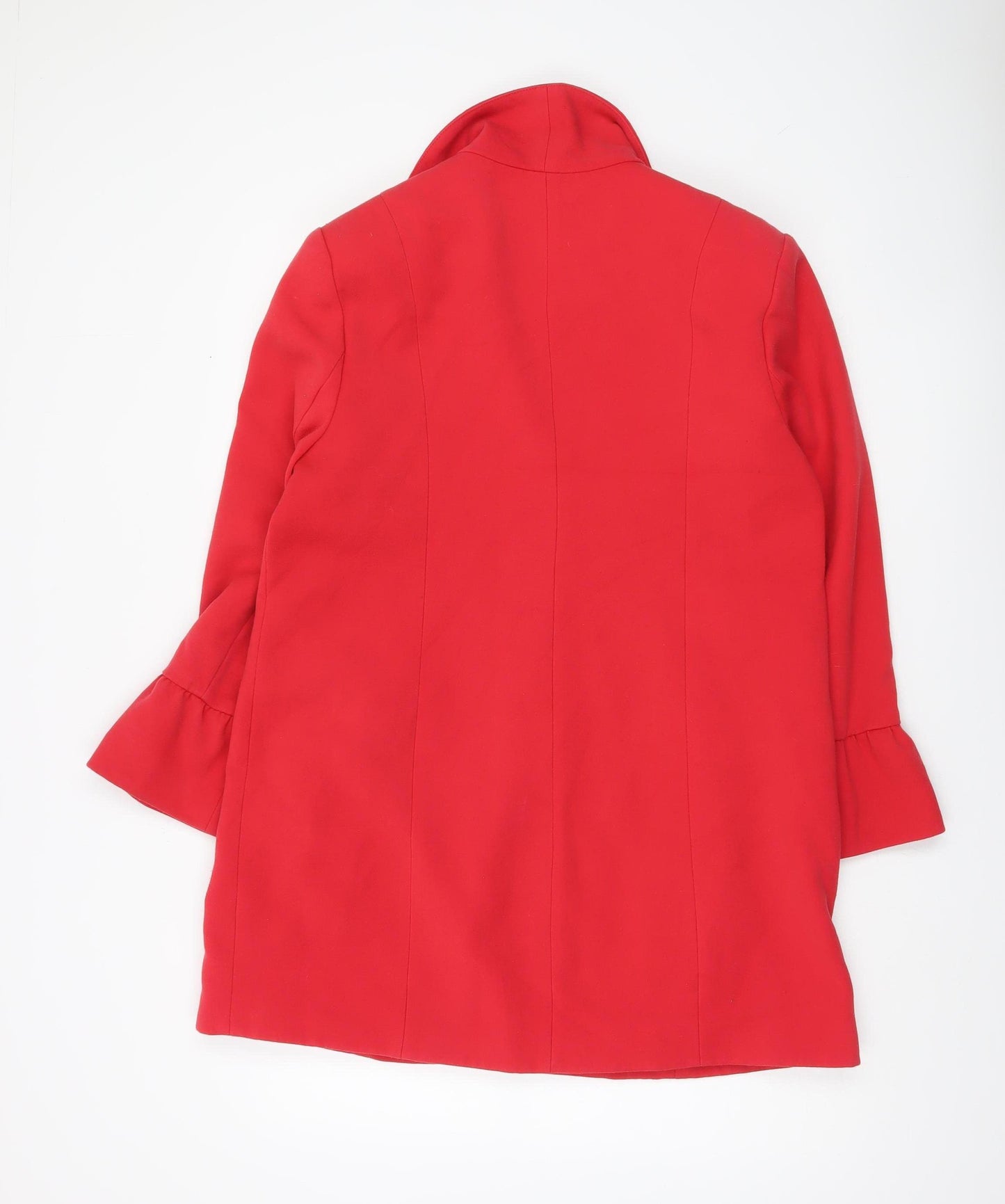 Bonmarché Women’s Red Mid-Length Coat Size 12 Overcoat
