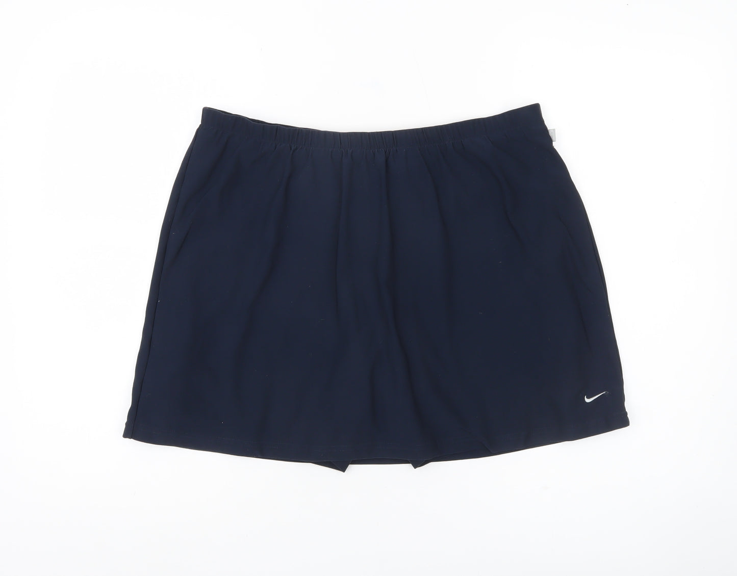 Nike Women's Blue XL Athletic Skort Tennis Running Dri-Fit Sportswear