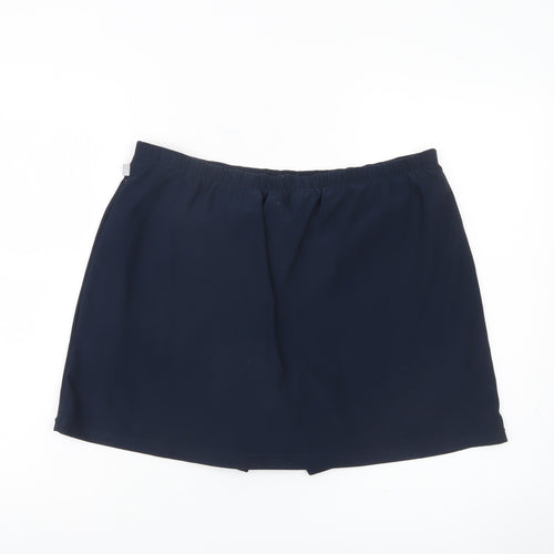 Nike Women's Blue XL Athletic Skort Tennis Running Dri-Fit Sportswear