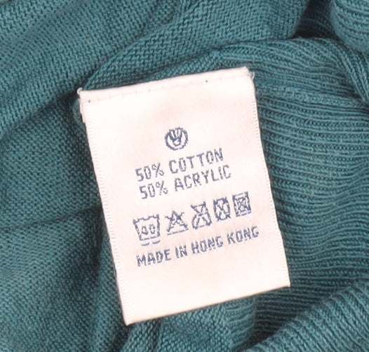 Fat Face Women’s Blue Size 10 Cardigan Cotton Acrylic Knitwear
