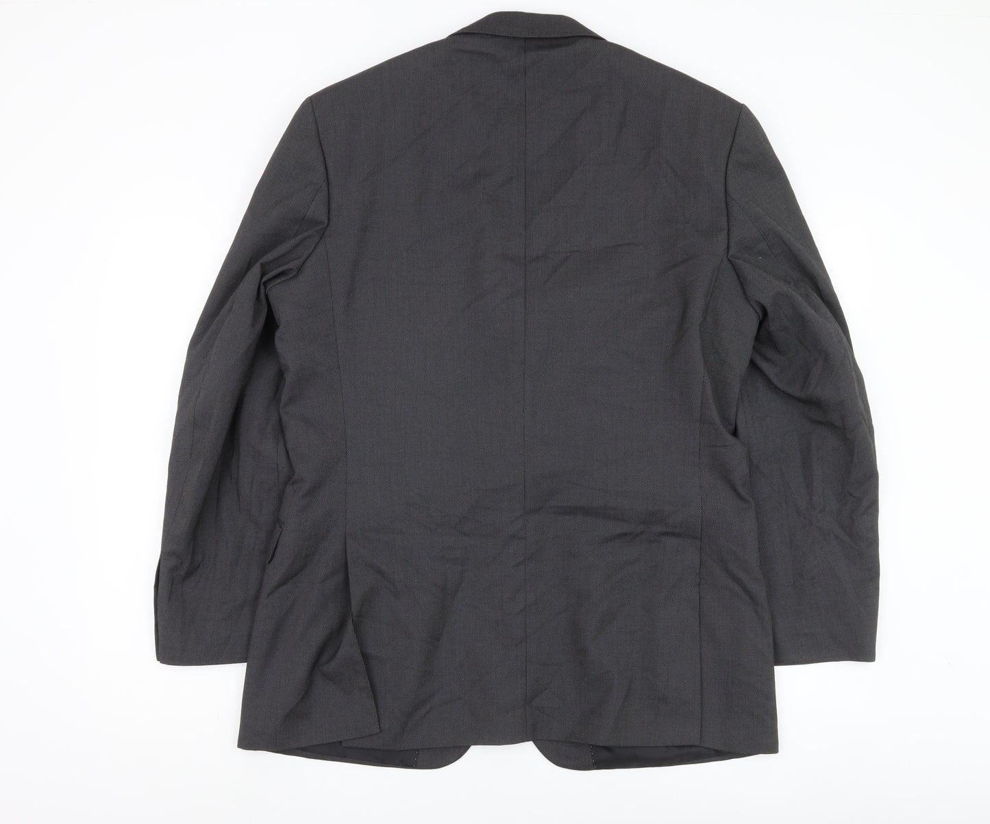 Burton Men’s Grey Blazer Jacket 42R Regular Fit Business Wedding