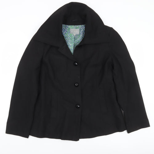 Marks and Spencer Per Una Womens Black Blazer Jacket Size 14