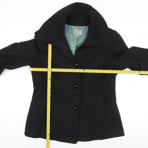Marks and Spencer Per Una Womens Black Blazer Jacket Size 14