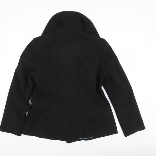 Marks and Spencer Per Una Womens Black Blazer Jacket Size 14