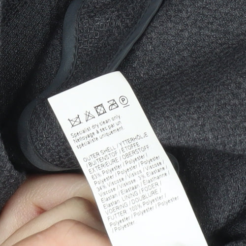 River Island Men’s Grey Blazer Jacket UK 42 Regular Fit Formal