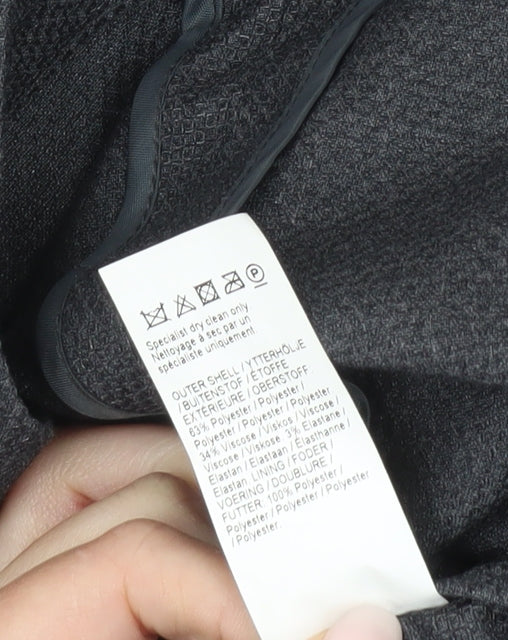 River Island Men’s Grey Blazer Jacket UK 42 Regular Fit Formal